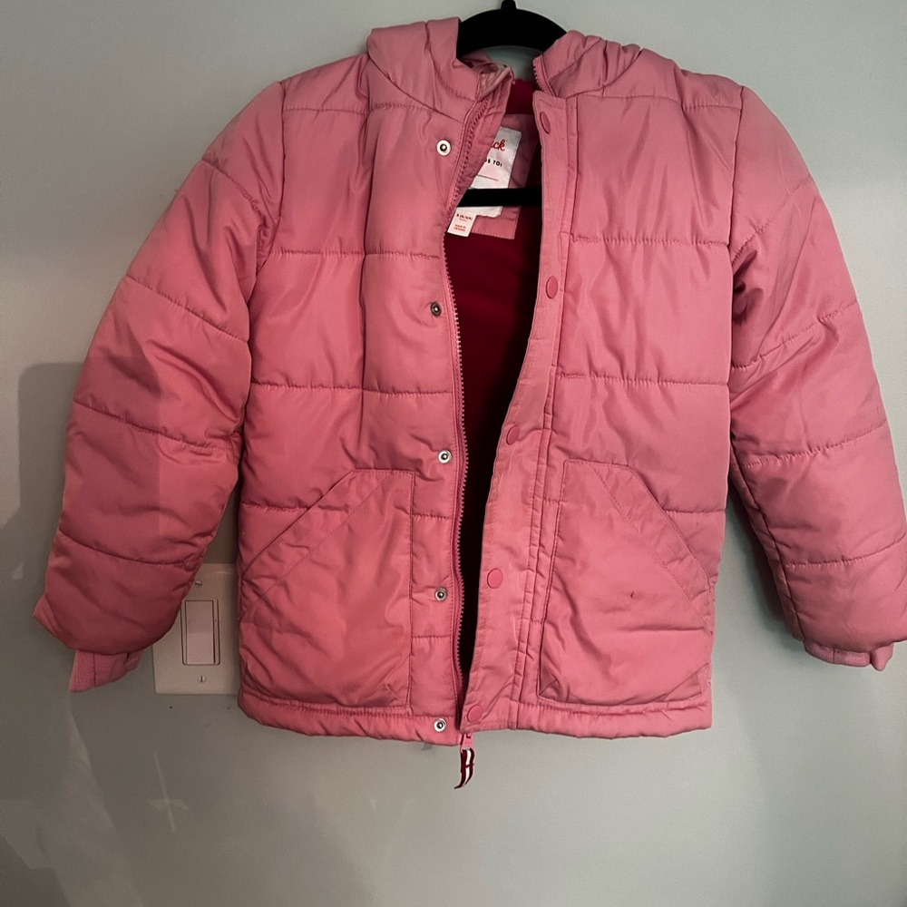 PINK GIRLS WINTER JACKET Cat and Jack 6/6X